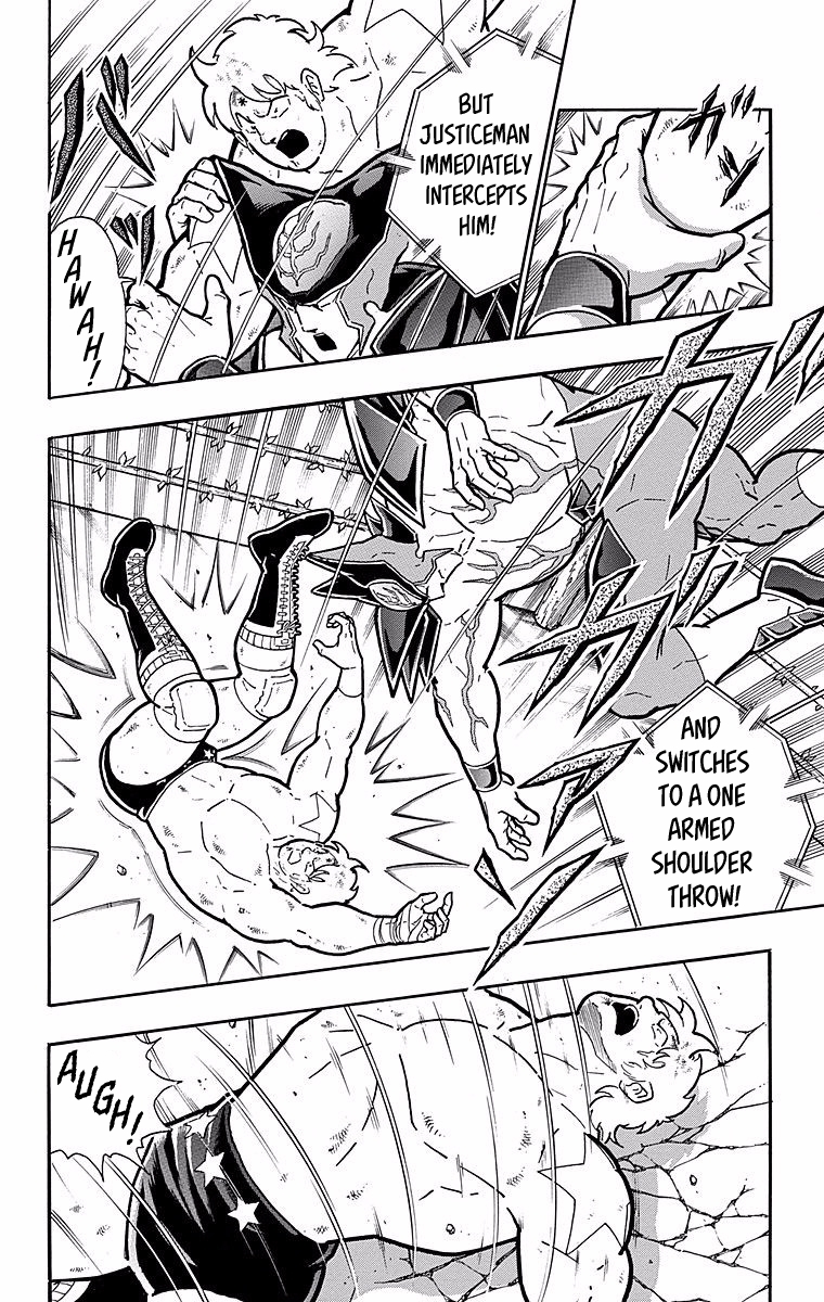 Kinnikuman Chapter 536 page 11 - Chapter 536: Terryman's Deadly Aerial Assault!