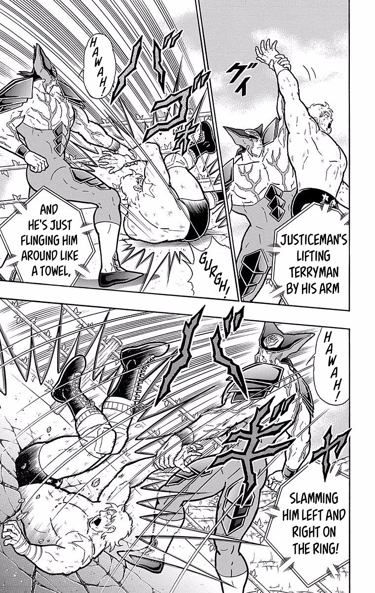Kinnikuman Chapter 536 page 12 - Chapter 536: Terryman's Deadly Aerial Assault!