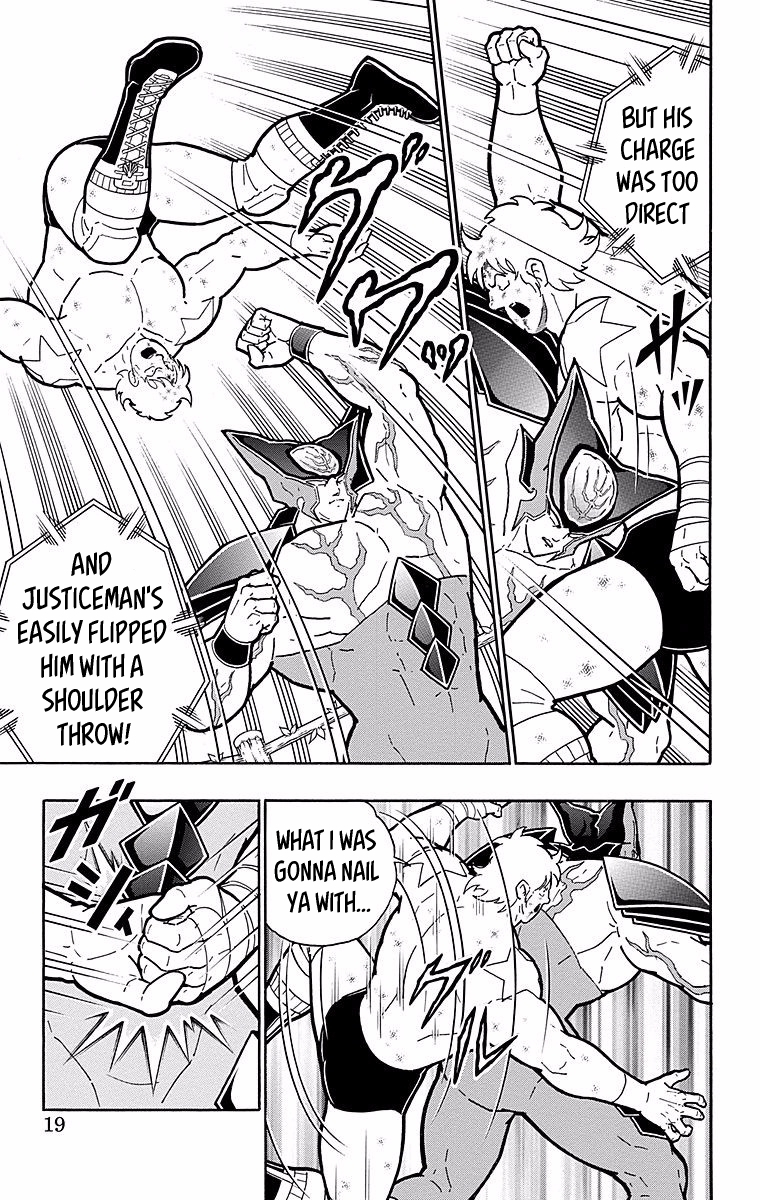 Kinnikuman Chapter 536 page 18 - Chapter 536: Terryman's Deadly Aerial Assault!