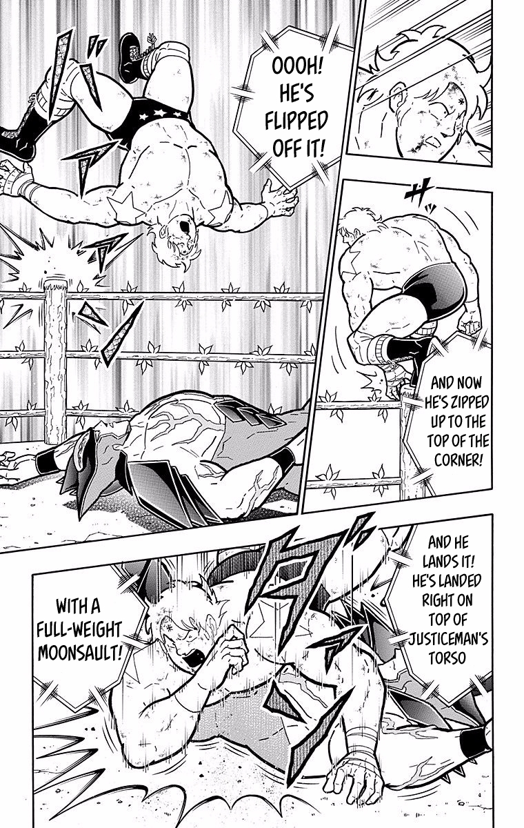 Kinnikuman Chapter 536 page 20 - Chapter 536: Terryman's Deadly Aerial Assault!