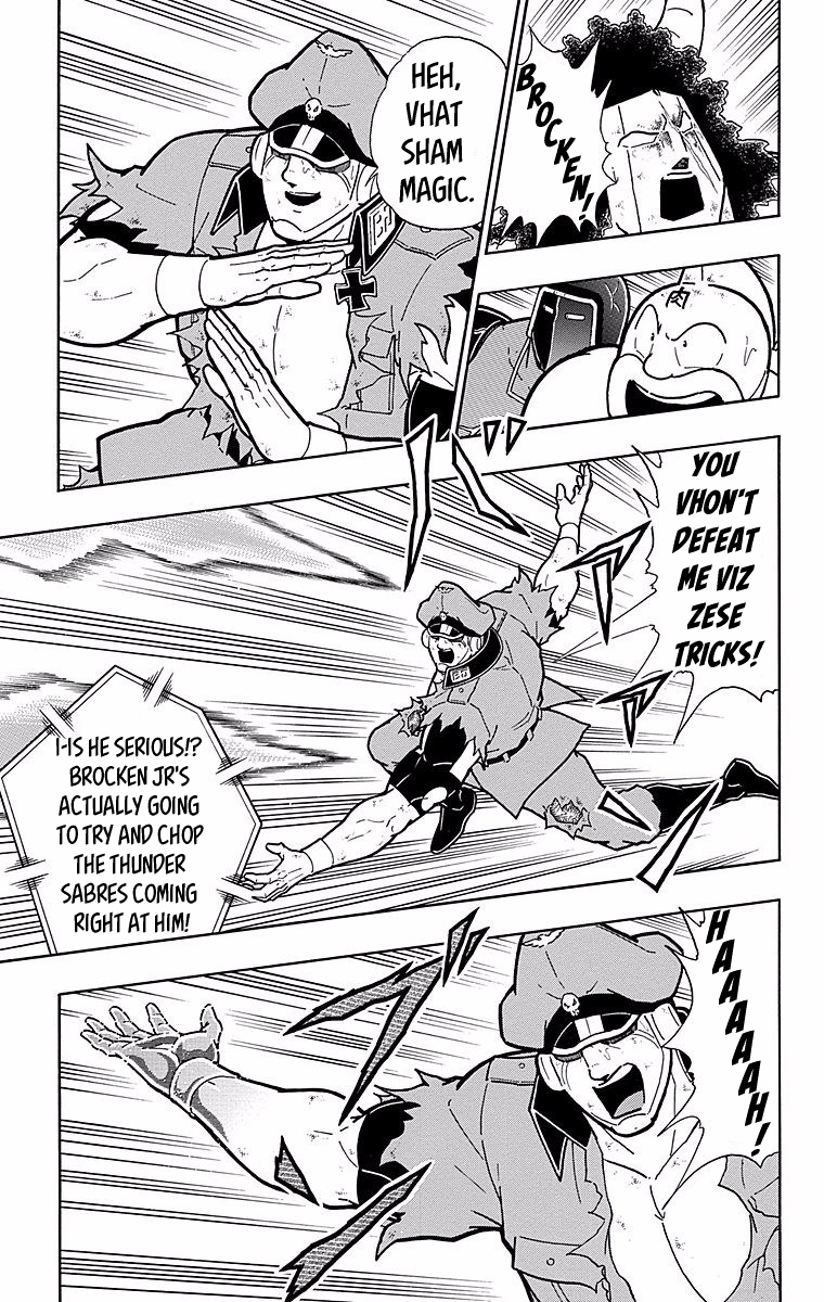 Kinnikuman Chapter 543 page 11 - Chapter 543: Berlin's Tenacity!