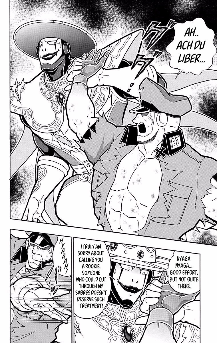 Kinnikuman Chapter 543 page 14 - Chapter 543: Berlin's Tenacity!
