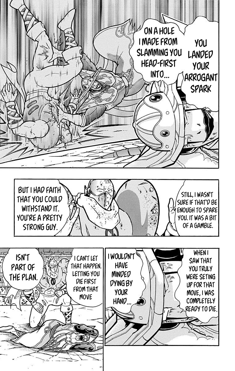Kinnikuman Chapter 557 page 13 - Chapter 557: Bloodsoaked Mercy!