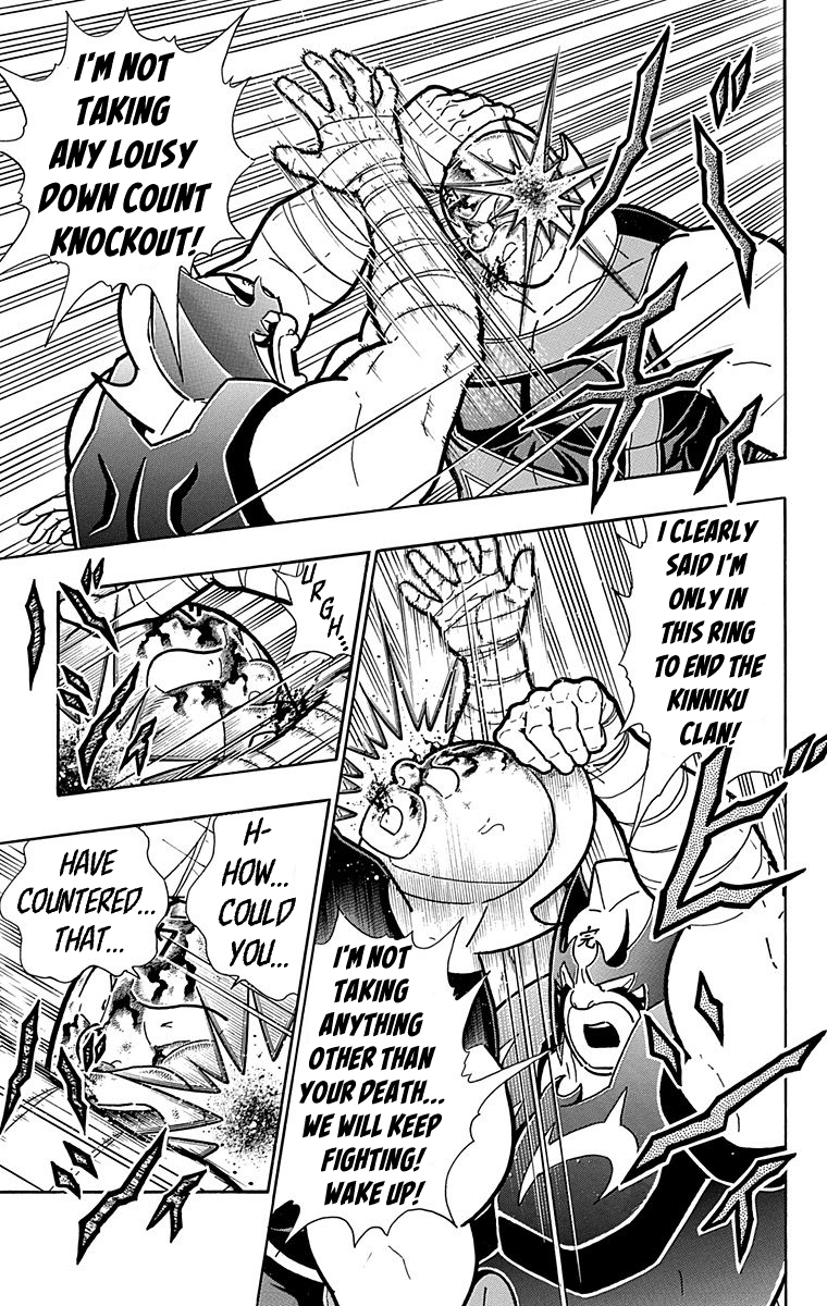 Kinnikuman Chapter 572 page 14 - Chapter 572: The Nullified Down Count!
