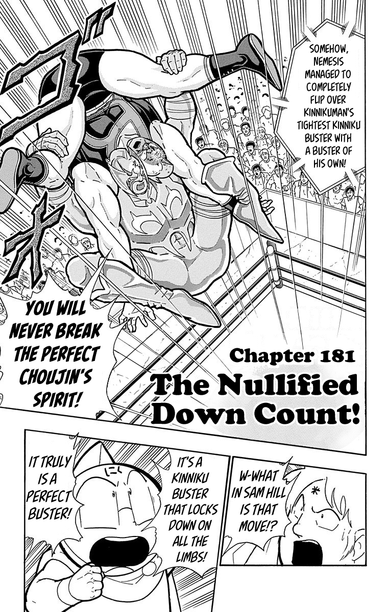 Kinnikuman Chapter 572 page 6 - Chapter 572: The Nullified Down Count!