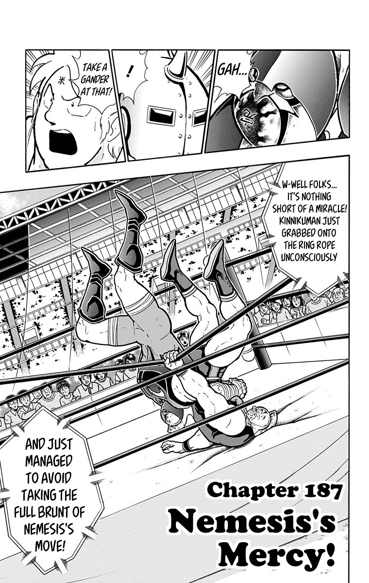 Kinnikuman Chapter 578 page 1 - Chapter 578: Nemesis's Mercy!