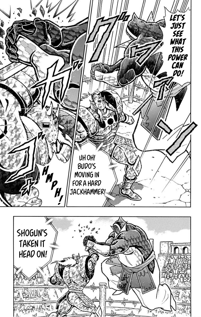 Kinnikuman Chapter 594 page 9 - Chapter 594: Akuma Shogun's True Strength!