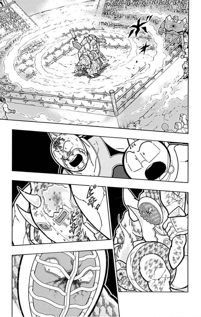 Kinnikuman Chapter 595 page 11 - Chapter 595: The Future Of Hardness Level 10 Sharp!