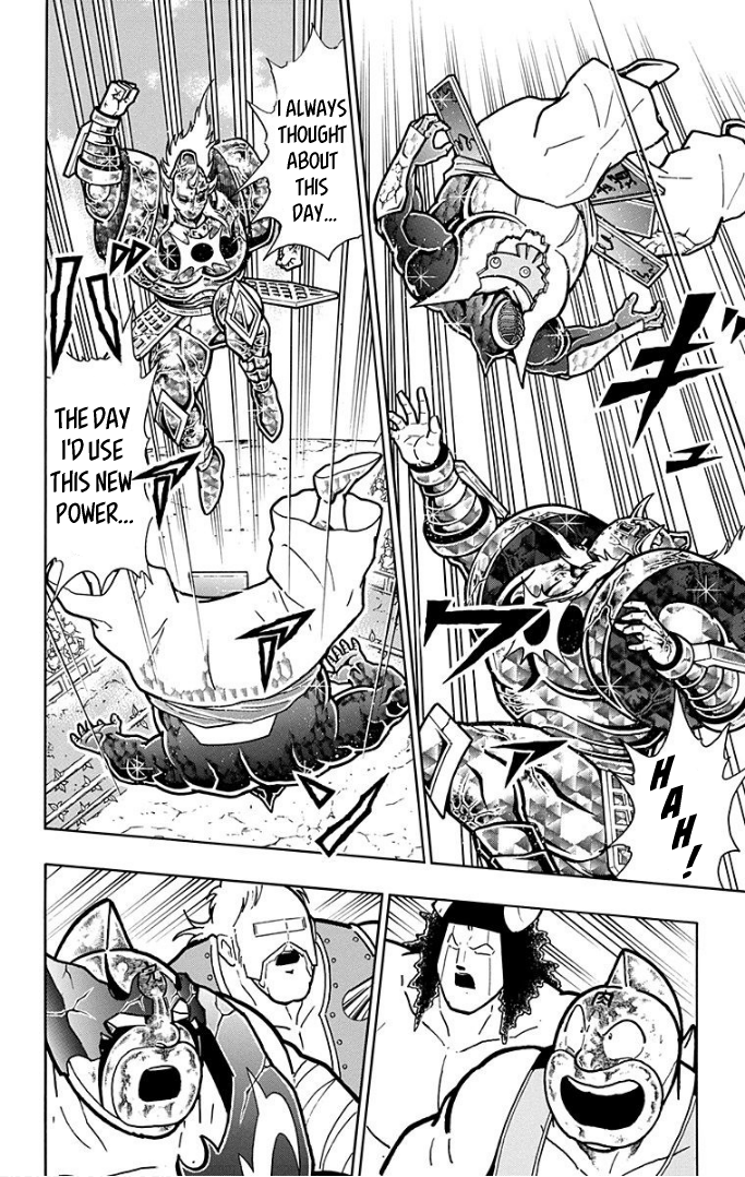Kinnikuman Chapter 595 page 18 - Chapter 595: The Future Of Hardness Level 10 Sharp!