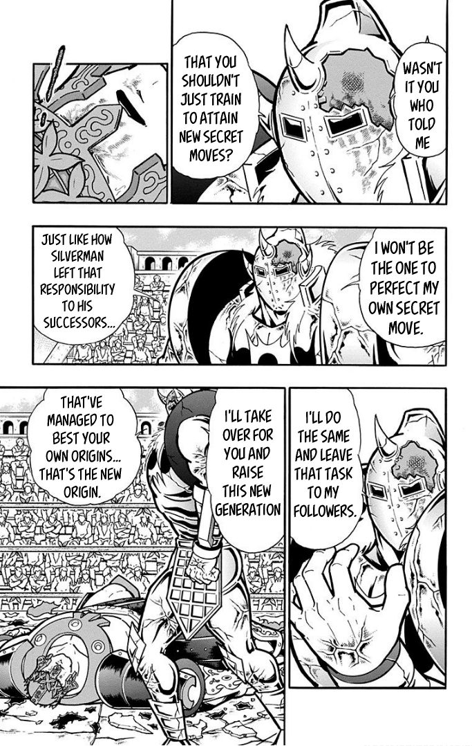 Kinnikuman Chapter 597 page 13 - Chapter 597: The Perfect Origin, Forever!