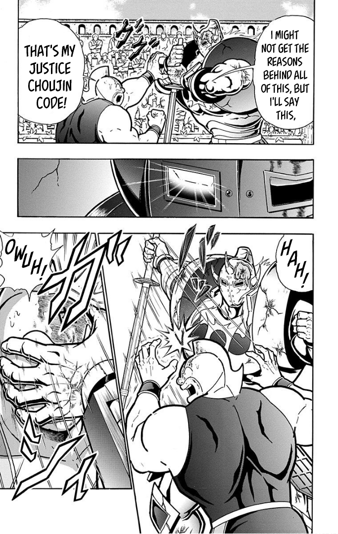 Kinnikuman Chapter 598 page 11 - Chapter 598: What The Next Generation Has To Say!