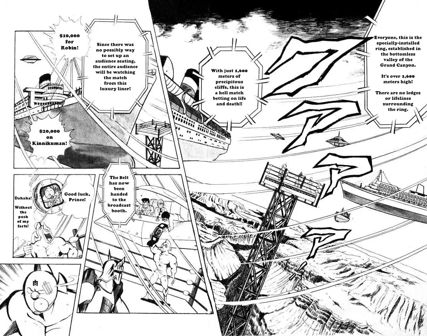 Kinnikuman Chapter 65 page 10 - Chapter 65 : Grand Canyon Aerial Playoff