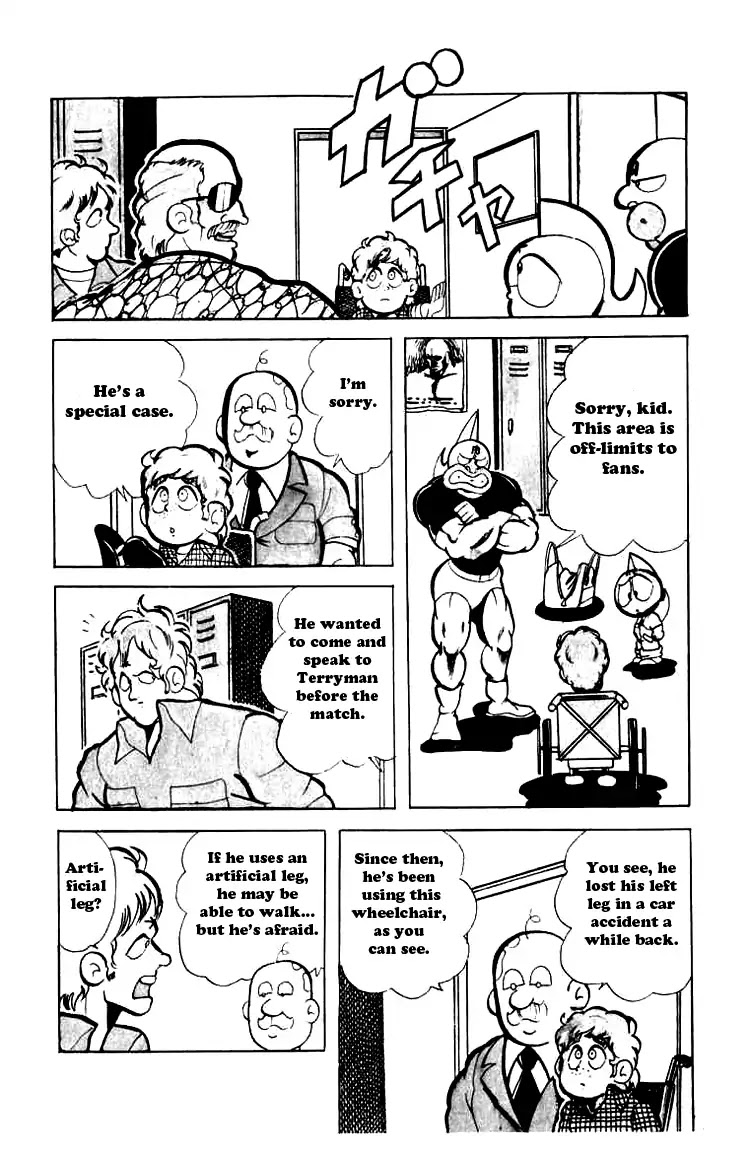 Kinnikuman Chapter 77 page 8 - Chapter 77 : Wheelchair Boy
