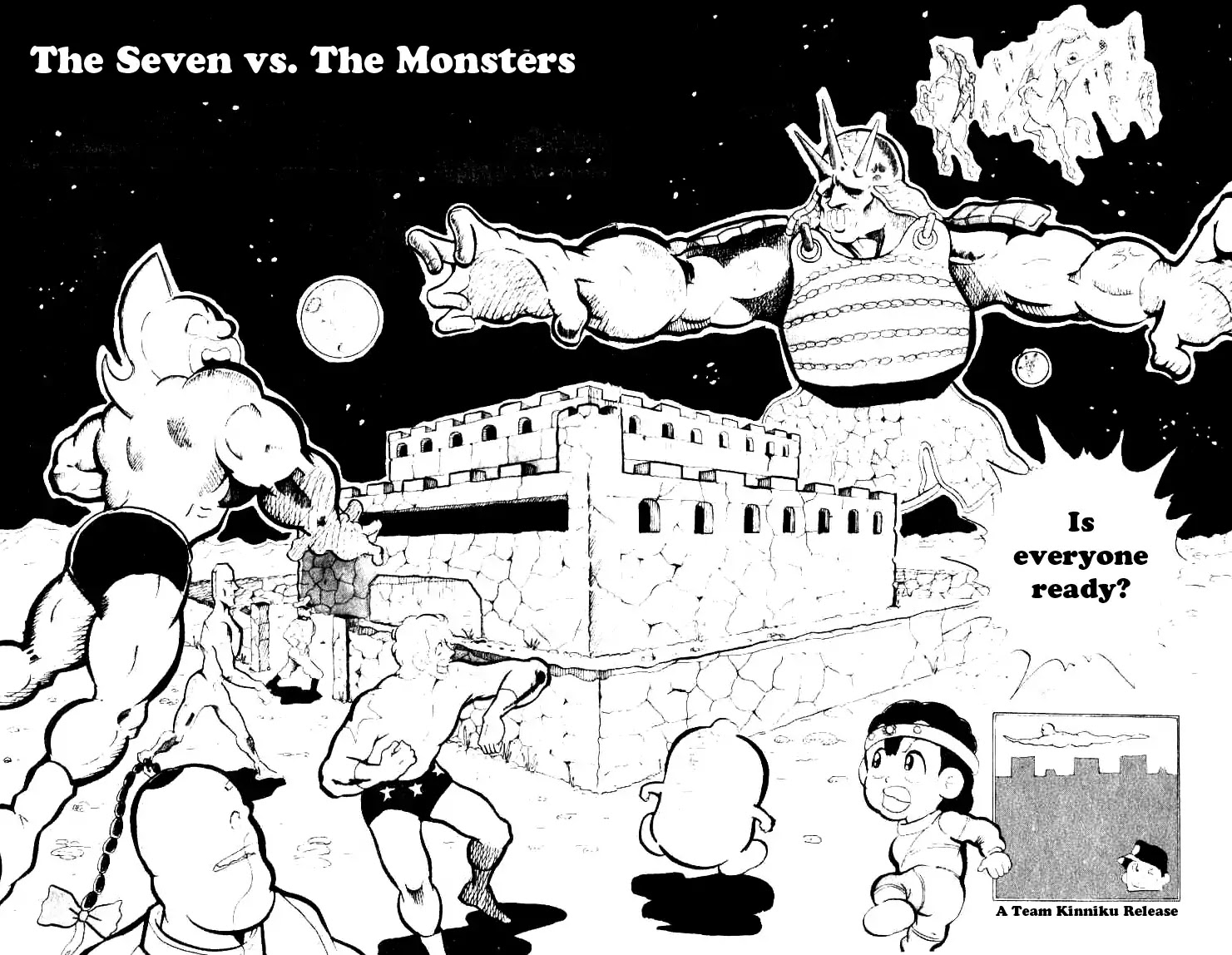 Kinnikuman Chapter 89 page 1 - Chapter 89 : The Seven Vs The Monsters