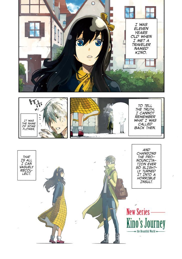 Kino no Tabi - The Beautiful World (Novel) Chapter 1 page 2 - Chapter 1 : Land of Adults -Natural Rights-