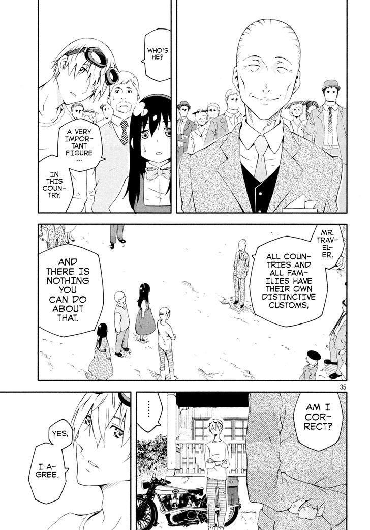 Kino no Tabi - The Beautiful World (Novel) Chapter 1 page 35 - Chapter 1 : Land of Adults -Natural Rights-