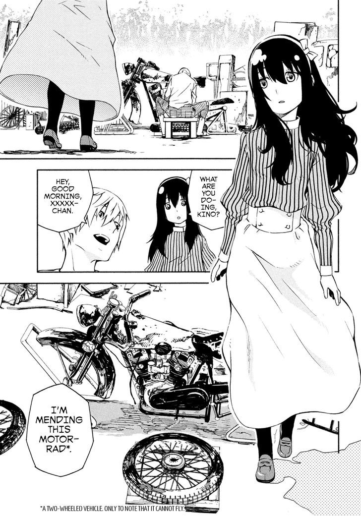 Kino no Tabi - The Beautiful World (Novel) Chapter 1 page 9 - Chapter 1 : Land of Adults -Natural Rights-