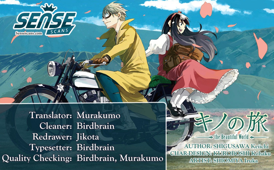 Kino no Tabi - The Beautiful World (Novel) Chapter 2 page 1 - Chapter 2 : The Land that Understands People's Pain 1/2