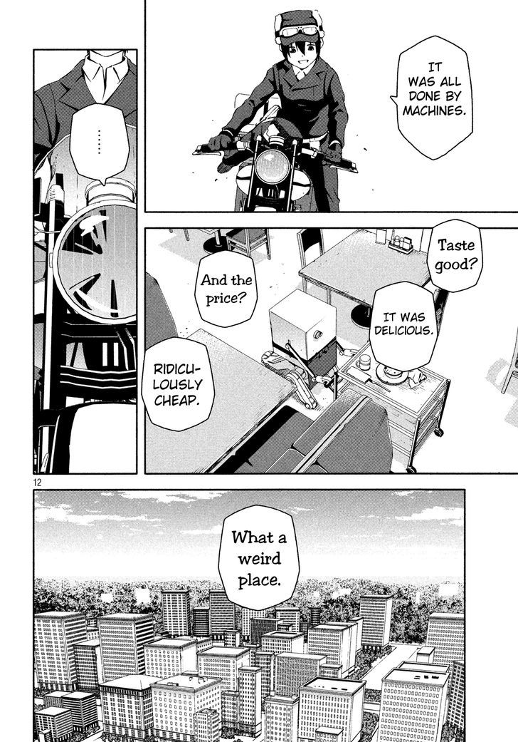 Kino no Tabi - The Beautiful World (Novel) Chapter 2 page 14 - Chapter 2 : The Land that Understands People's Pain 1/2