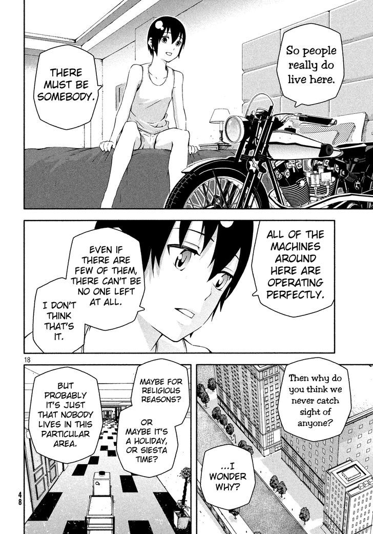 Kino no Tabi - The Beautiful World (Novel) Chapter 2 page 19 - Chapter 2 : The Land that Understands People's Pain 1/2