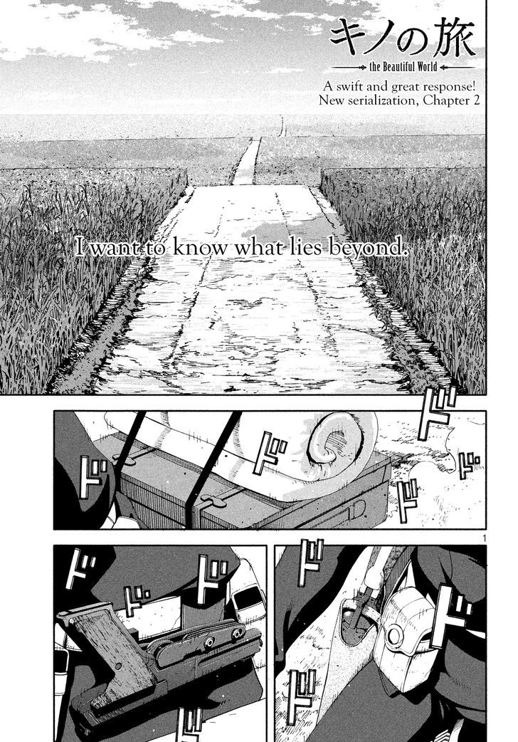 Kino no Tabi - The Beautiful World (Novel) Chapter 2 page 3 - Chapter 2 : The Land that Understands People's Pain 1/2