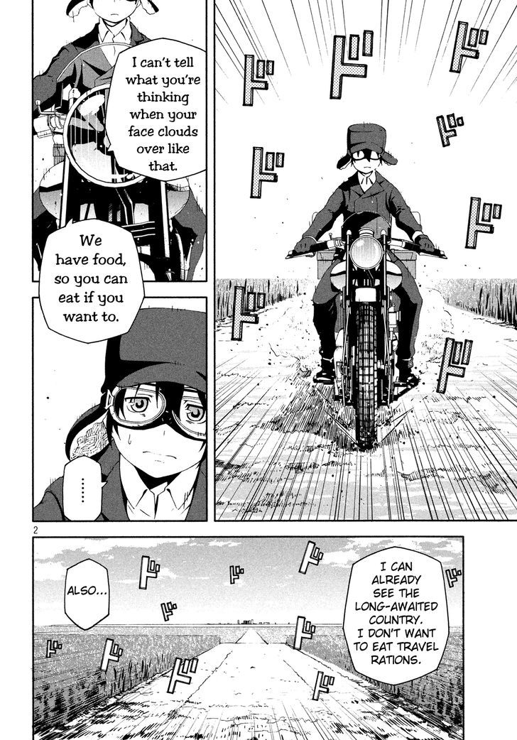 Kino no Tabi - The Beautiful World (Novel) Chapter 2 page 4 - Chapter 2 : The Land that Understands People's Pain 1/2