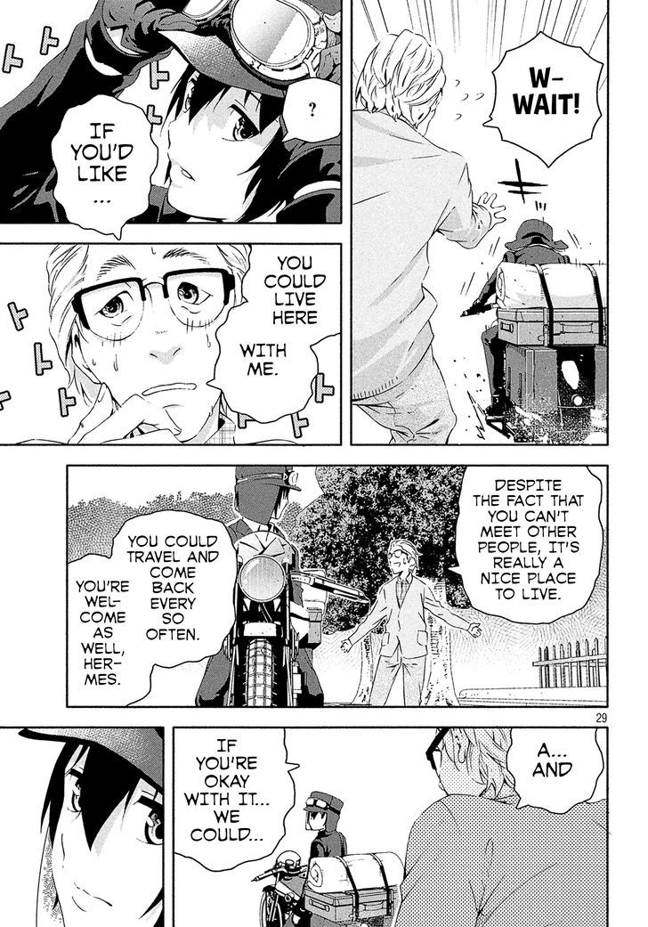 Kino no Tabi - The Beautiful World (Novel) Chapter 3 page 29 - Chapter 3 : Land of Visible Pain -I See You.- 2/2