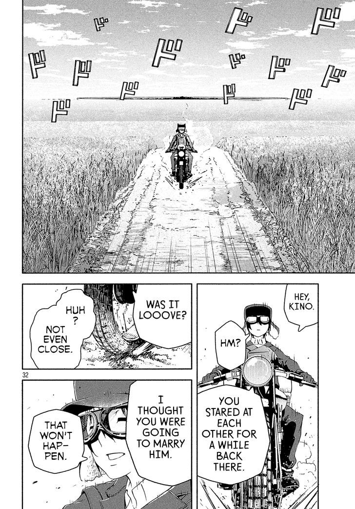 Kino no Tabi - The Beautiful World (Novel) Chapter 3 page 32 - Chapter 3 : Land of Visible Pain -I See You.- 2/2
