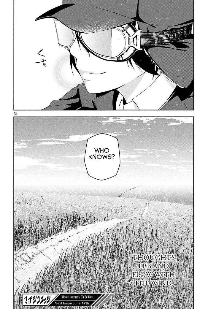Kino no Tabi - The Beautiful World (Novel) Chapter 3 page 34 - Chapter 3 : Land of Visible Pain -I See You.- 2/2
