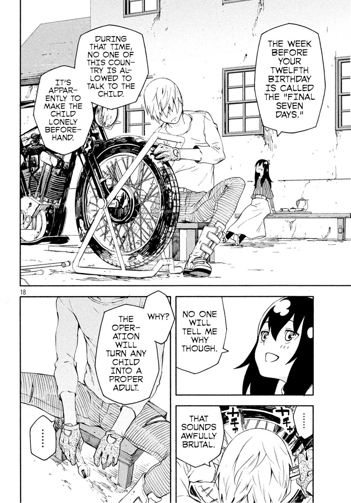 Kino's Journey (Shiomiya) Chapter 1 page 18 - Chapter 1: Land of Adults -Natural Rights-