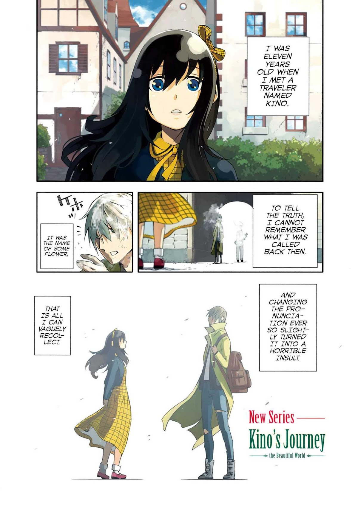 Kino's Journey (Shiomiya) Chapter 1 page 2 - Chapter 1: Land of Adults -Natural Rights-