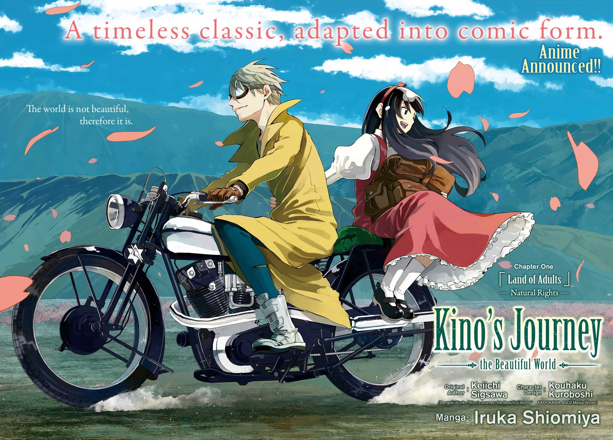 Kino's Journey (Shiomiya) Chapter 1 page 3 - Chapter 1: Land of Adults -Natural Rights-