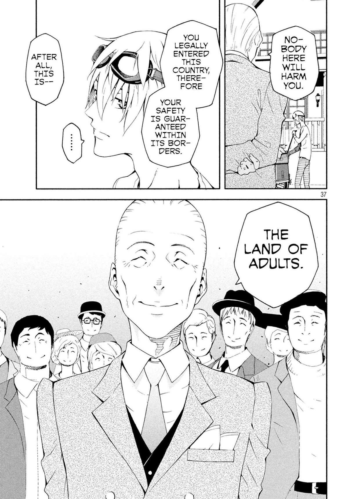 Kino's Journey (Shiomiya) Chapter 1 page 37 - Chapter 1: Land of Adults -Natural Rights-