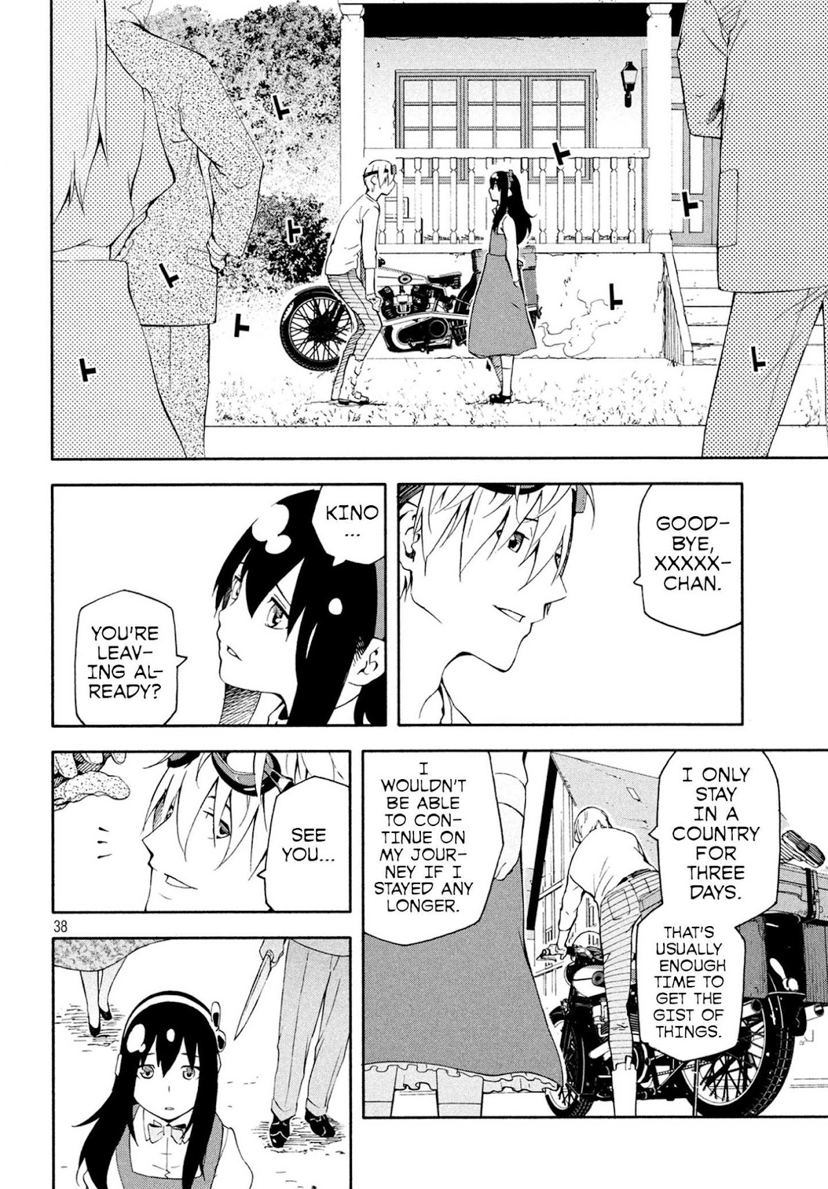 Kino's Journey (Shiomiya) Chapter 1 page 38 - Chapter 1: Land of Adults -Natural Rights-