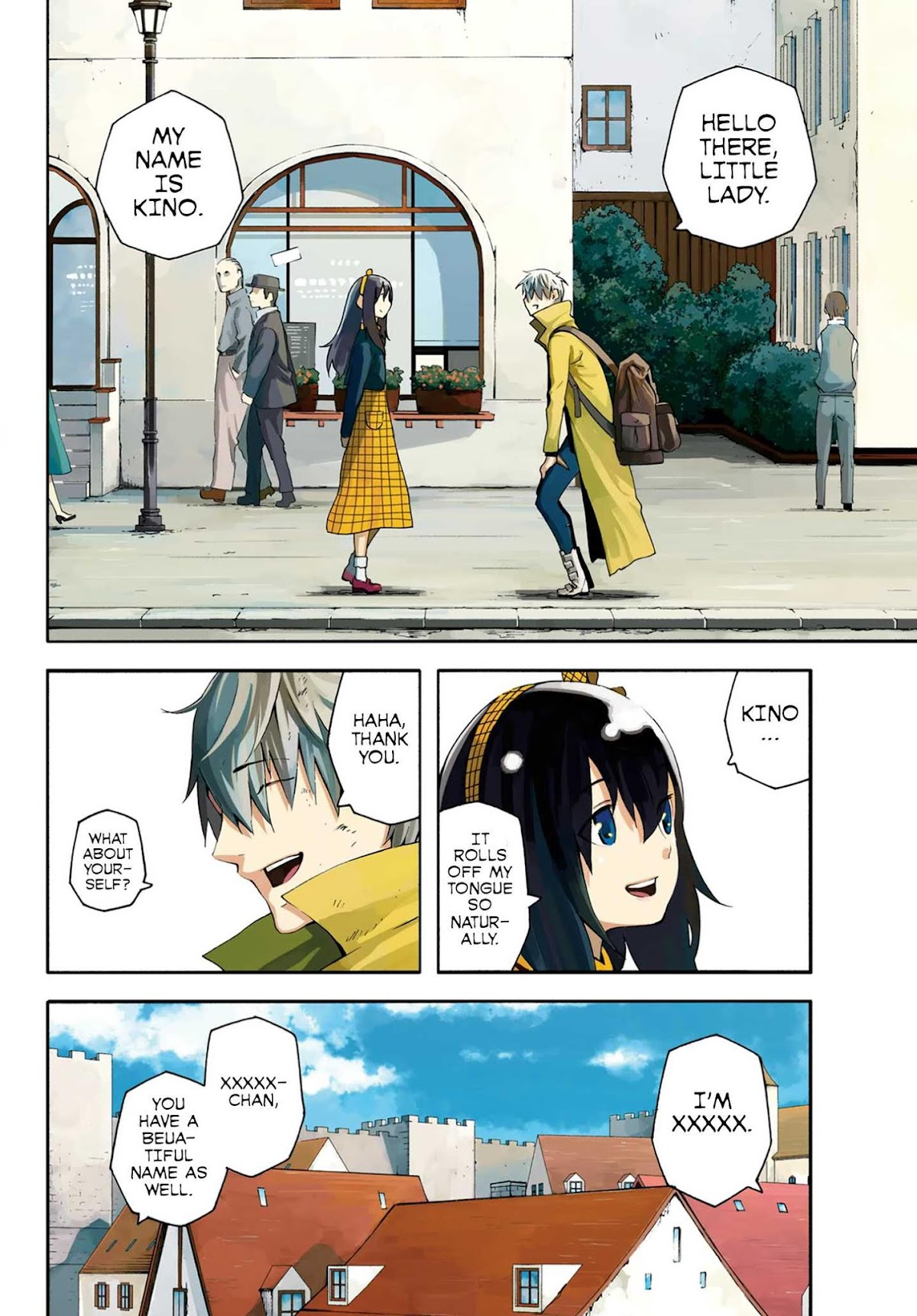 Kino's Journey (Shiomiya) Chapter 1 page 4 - Chapter 1: Land of Adults -Natural Rights-