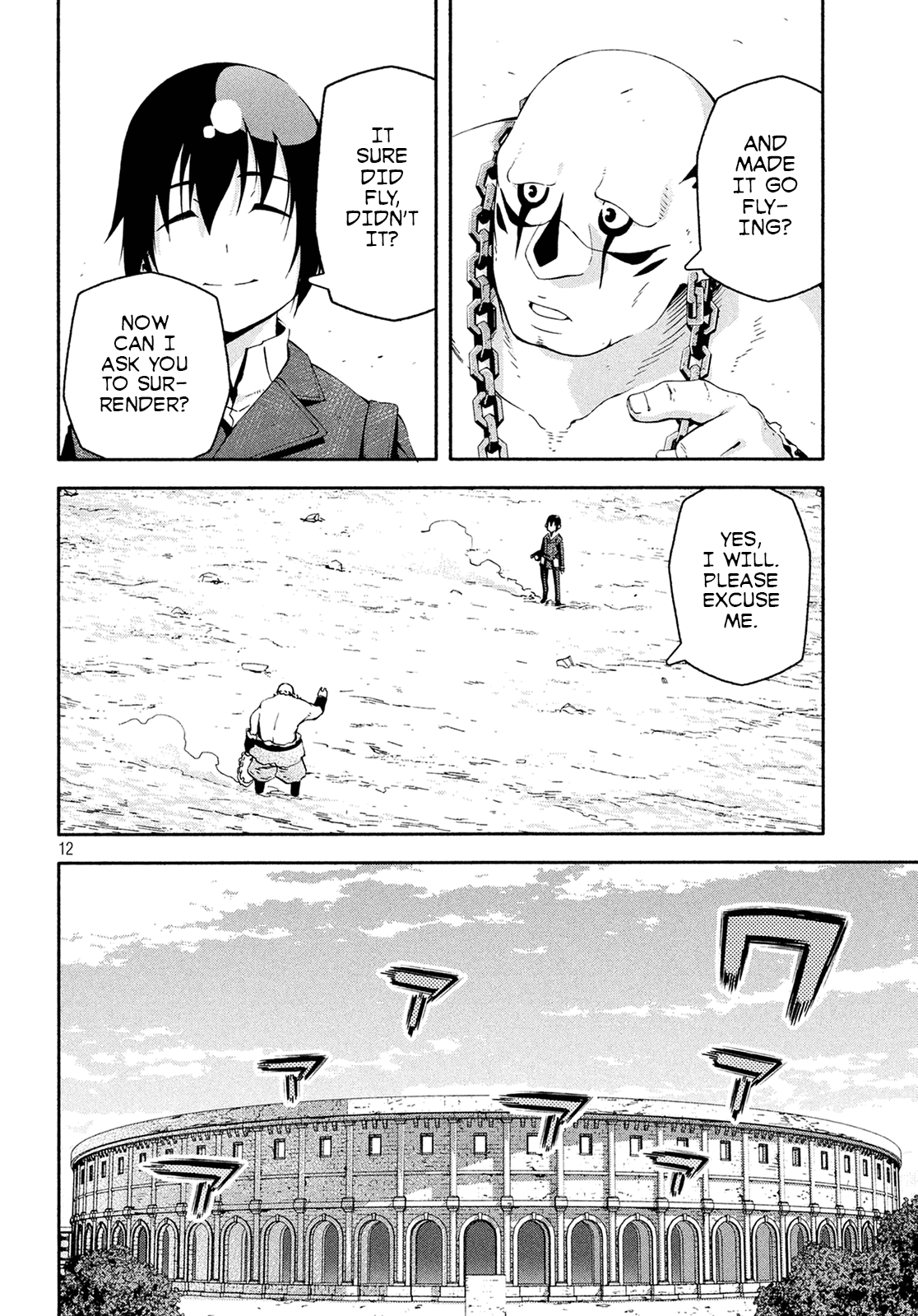 Kino's Journey (Shiomiya) Chapter 10 page 12 - Chapter 10: Coliseum -Avengers- 2/4