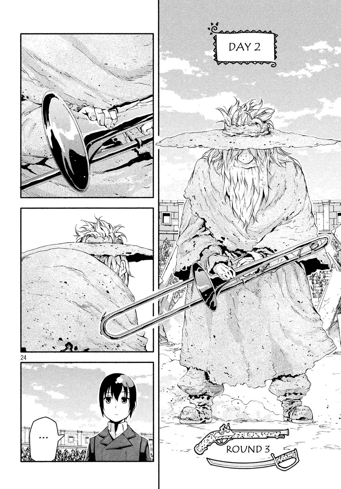 Kino's Journey (Shiomiya) Chapter 10 page 24 - Chapter 10: Coliseum -Avengers- 2/4