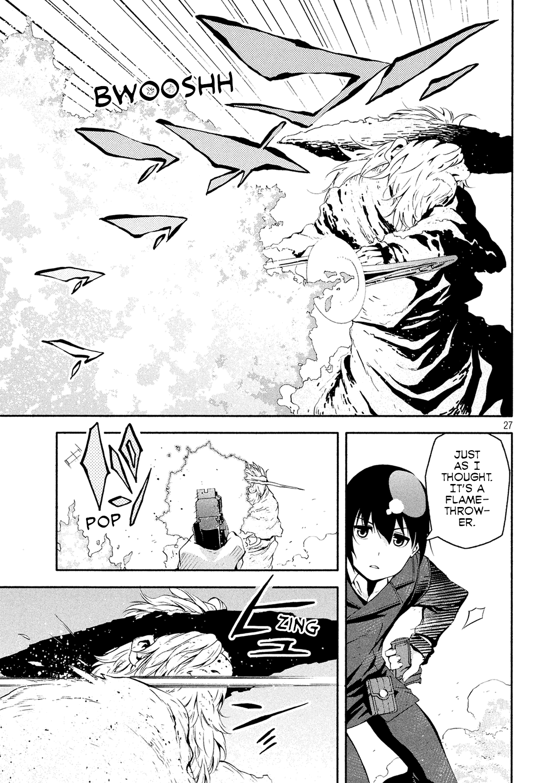 Kino's Journey (Shiomiya) Chapter 10 page 27 - Chapter 10: Coliseum -Avengers- 2/4