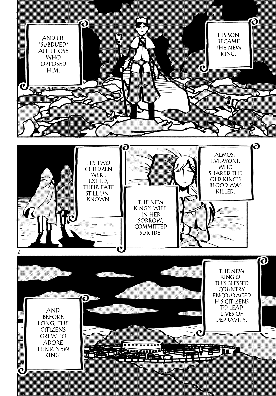 Kino's Journey (Shiomiya) Chapter 10 page 3 - Chapter 10: Coliseum -Avengers- 2/4