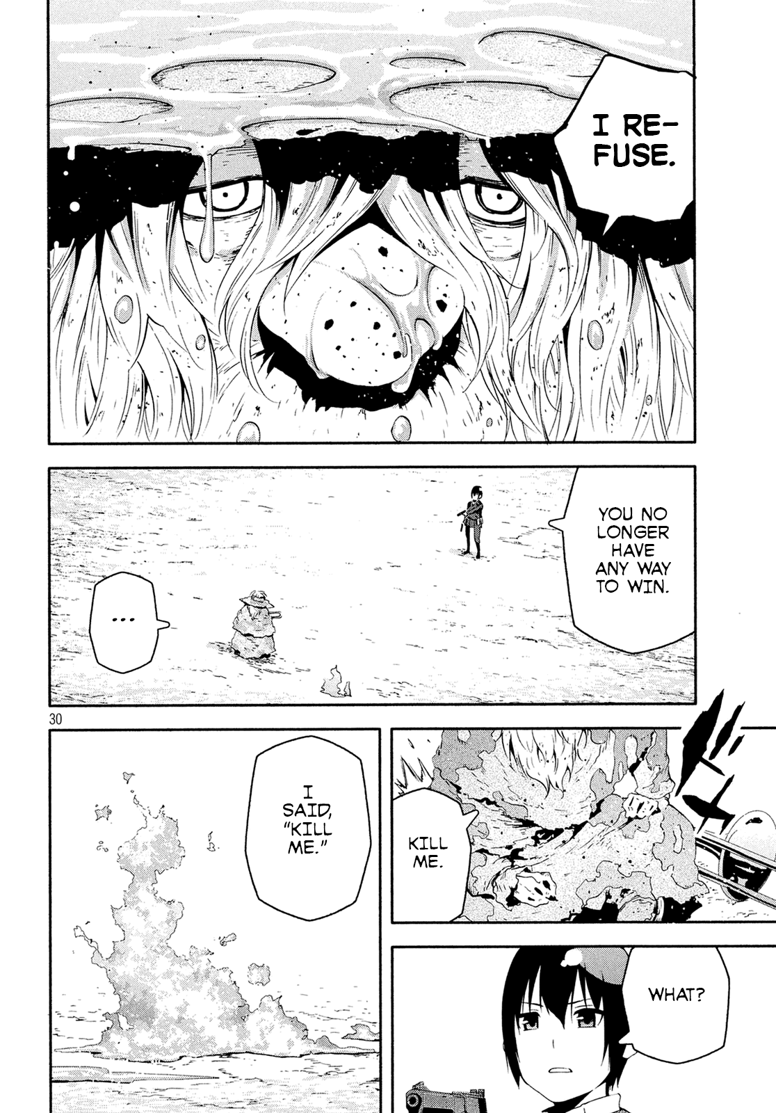 Kino's Journey (Shiomiya) Chapter 10 page 30 - Chapter 10: Coliseum -Avengers- 2/4