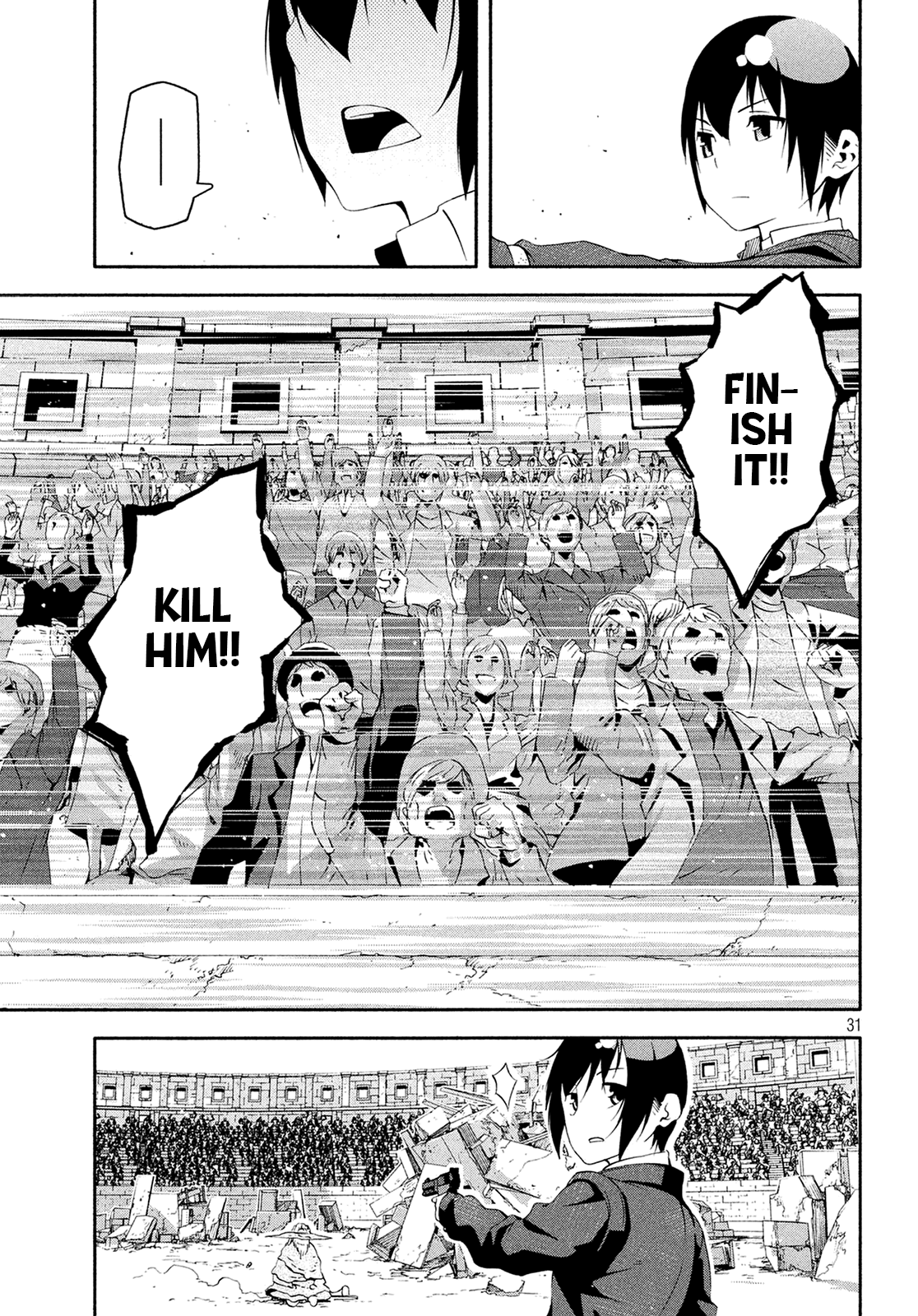 Kino's Journey (Shiomiya) Chapter 10 page 31 - Chapter 10: Coliseum -Avengers- 2/4