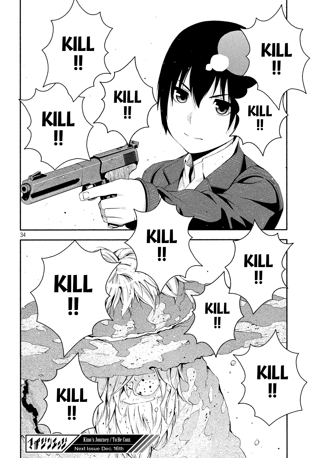 Kino's Journey (Shiomiya) Chapter 10 page 33 - Chapter 10: Coliseum -Avengers- 2/4
