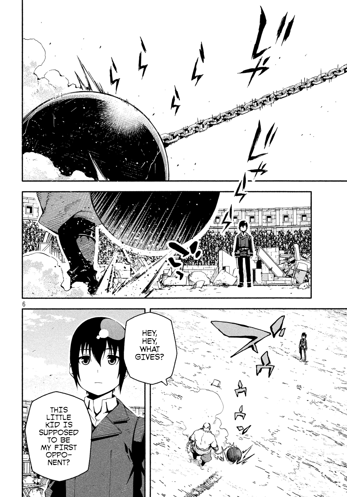 Kino's Journey (Shiomiya) Chapter 10 page 6 - Chapter 10: Coliseum -Avengers- 2/4