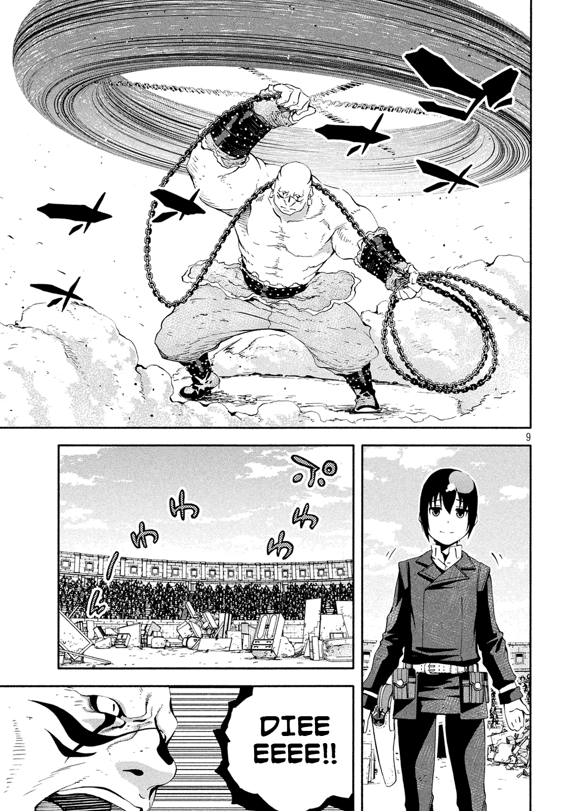 Kino's Journey (Shiomiya) Chapter 10 page 9 - Chapter 10: Coliseum -Avengers- 2/4