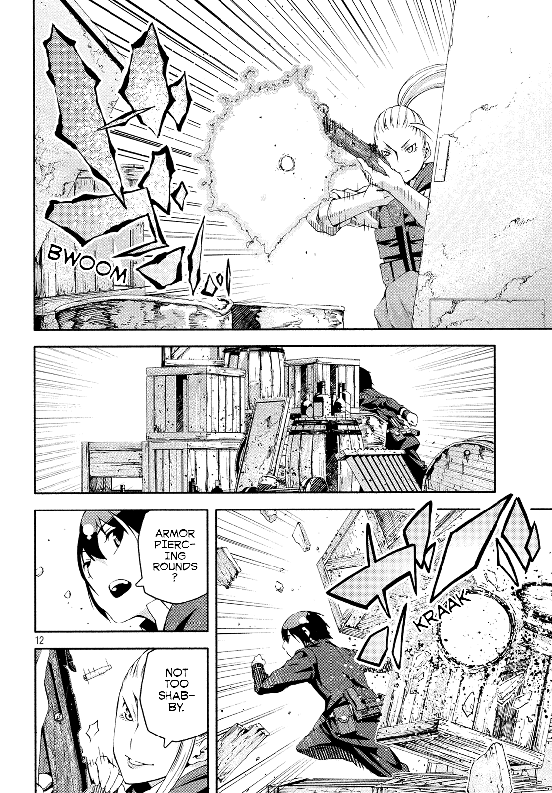 Kino's Journey (Shiomiya) Chapter 11 page 12 - Chapter 11: Coliseum -Avengers- 3/4