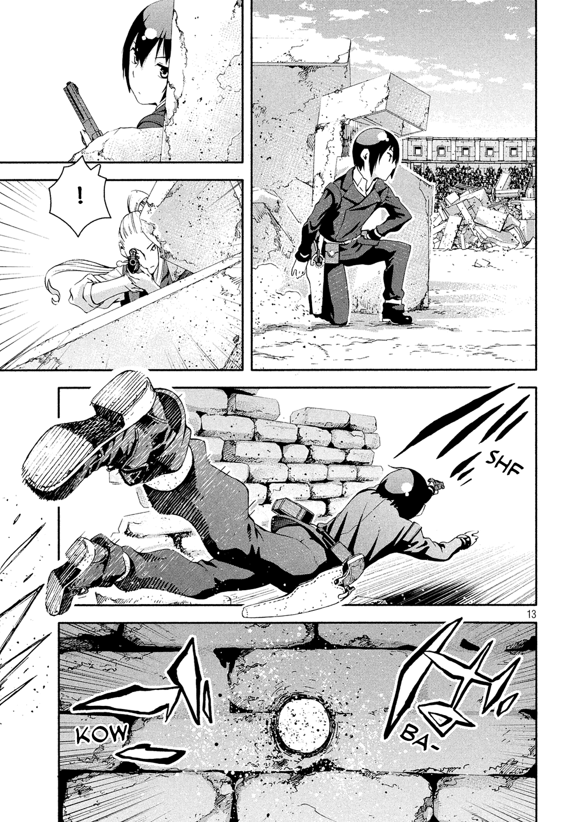 Kino's Journey (Shiomiya) Chapter 11 page 13 - Chapter 11: Coliseum -Avengers- 3/4