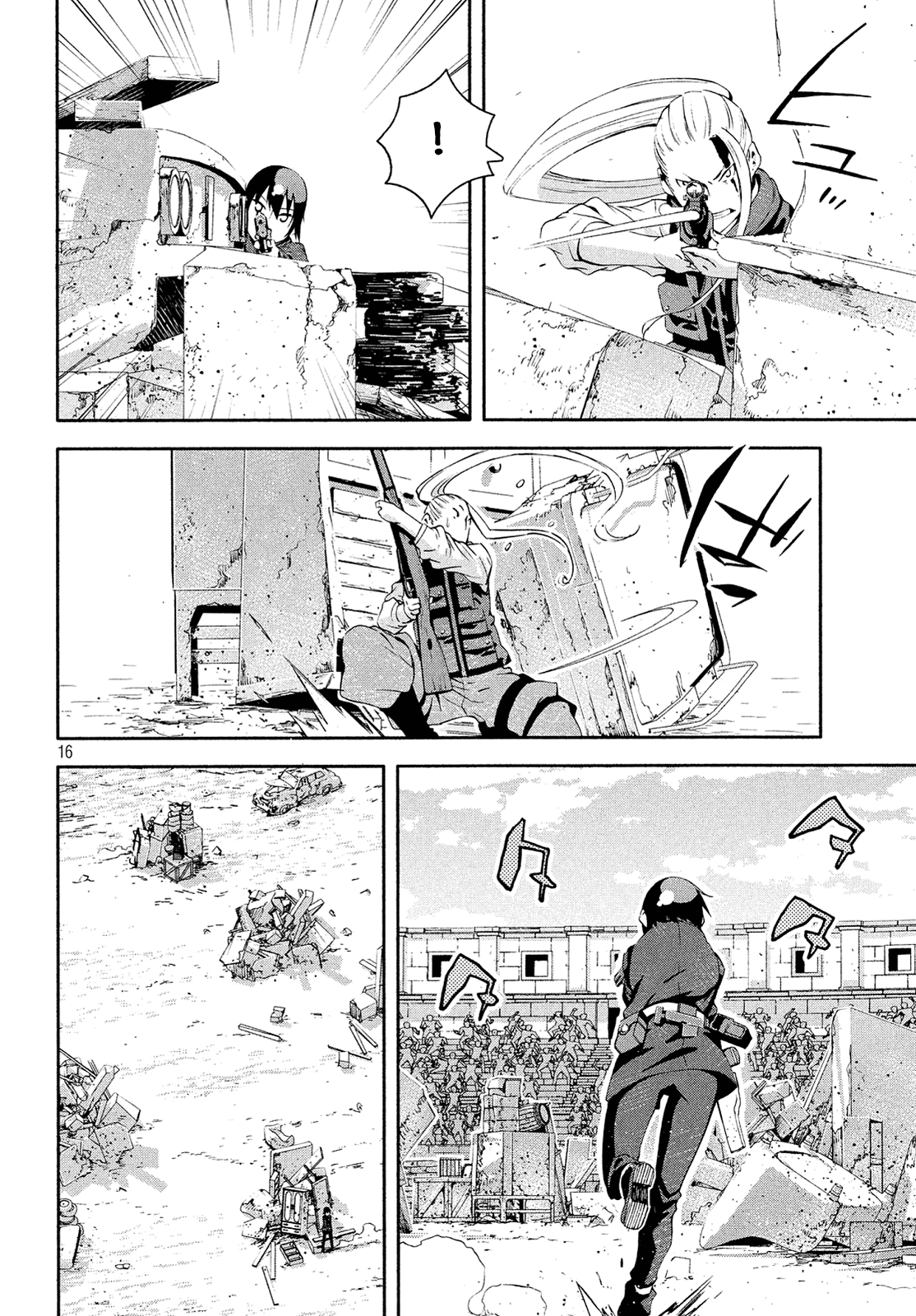 Kino's Journey (Shiomiya) Chapter 11 page 16 - Chapter 11: Coliseum -Avengers- 3/4