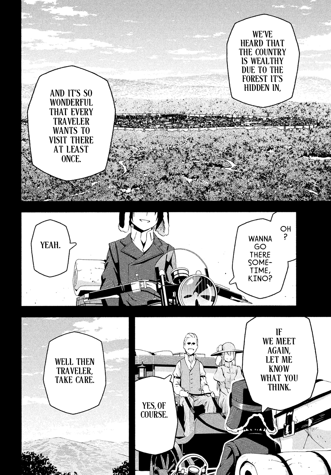 Kino's Journey (Shiomiya) Chapter 11 page 2 - Chapter 11: Coliseum -Avengers- 3/4