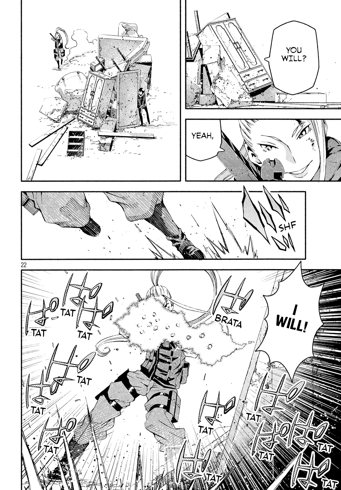 Kino's Journey (Shiomiya) Chapter 11 page 22 - Chapter 11: Coliseum -Avengers- 3/4