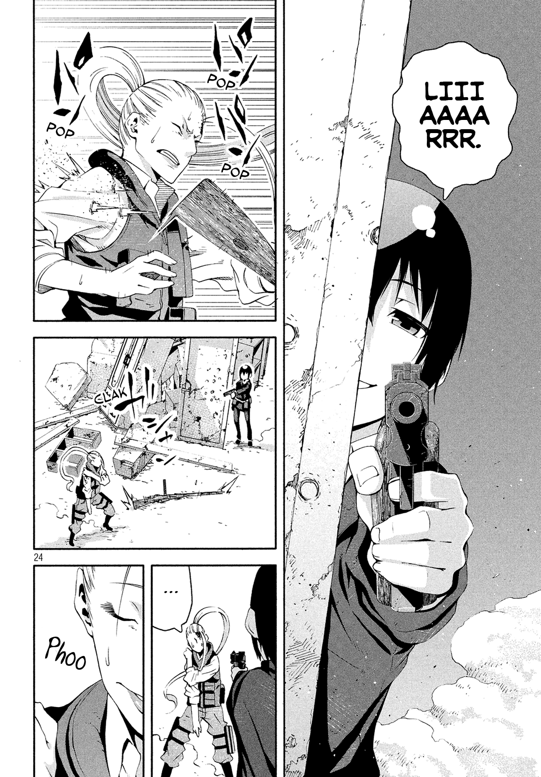 Kino's Journey (Shiomiya) Chapter 11 page 24 - Chapter 11: Coliseum -Avengers- 3/4